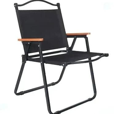 Sklopiva kamp stolica sa naslonima za ruke - Konstrukcija: čelični