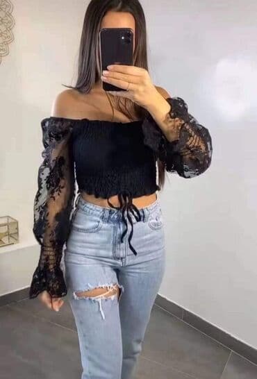 jednobojne majice: Top: 2300 dinara — 3