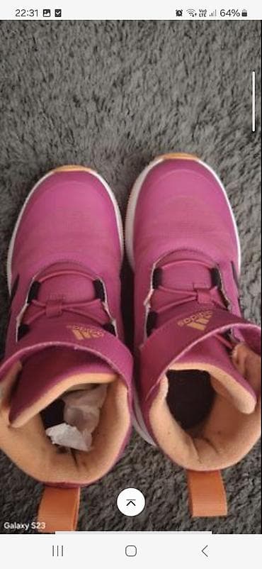 pelene za široki povoj: Adidas reflective patike za devojcicu 33, odlicno stanje — 4