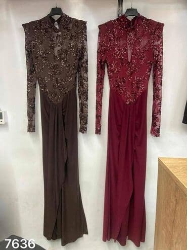 kabel za hladilno torbo: Elegantna večernja haljina – model 7636 - Duga, uska silueta sa — 2