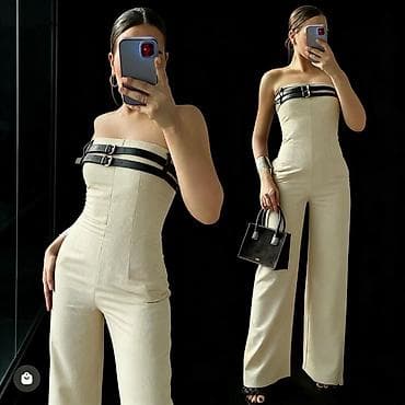 Muška obuća: 🔥Elegantni ženski kombinezon bez bretela sa kožnim kaiševima
✅1900 din — 8