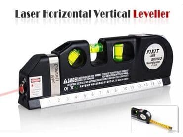 Libele: Laserska Libela 3 u 1 Libela u tri opcije merenja 1. Laser projektuje — 1