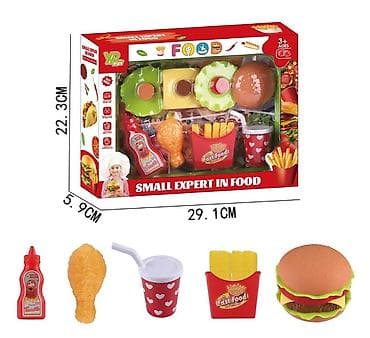 kuvarska kapa za decu: Brza hrana set – SMALL EXPERT IN FOOD Šifra proizvoda: 90 Kreativan — 1