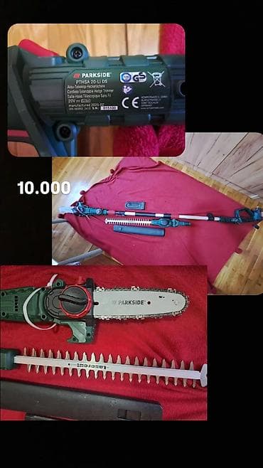 Parkside aku teleskopski set za održavanje vrta – model PTHSA 20-Li D5