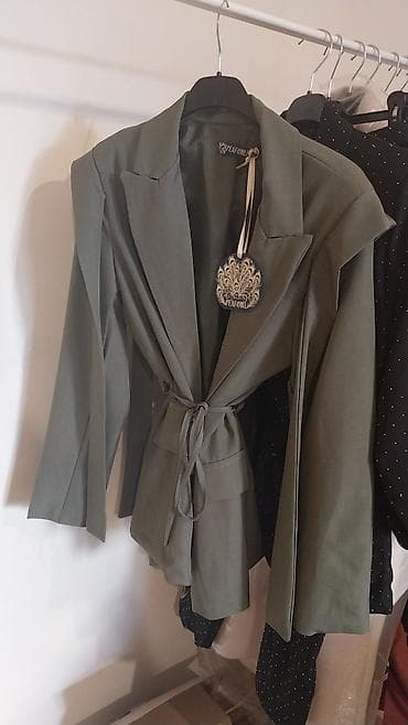 Ženski blejzer sa pojasom – brend Peafowl- Univerzalan za S/M/L -