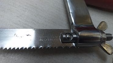 lampe za komarce: Testera za kosti prohrom F.Dick Bone Saw . Renomirani nemački — 4