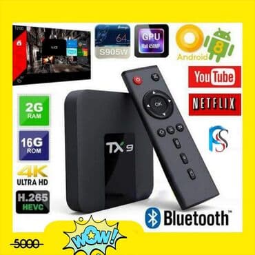 ram za televizor: 🖥𝟒𝐊 𝐒𝐌𝐀𝐑𝐓 𝐁𝐎𝐗 𝐀𝐍𝐃𝐑𝐎𝐈𝐃 𝐓𝐗𝟗 Pretvara bilo koji televizor u SMART — 1
