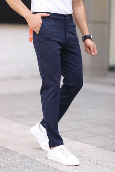 velicine pantalona: Kolekcija 2024/25. Muske elegantne pantalone — 3