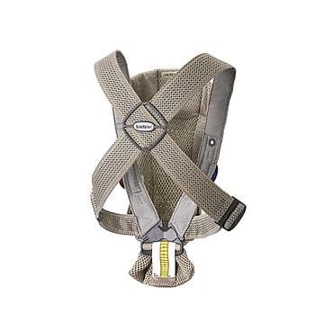 beneton jakne za decake: Kengur nosiljka za bebe - Baby Bjorn Mini Grey Beige 3D Mesh Prodajem — 3