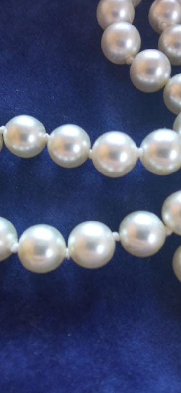 Biserna ogrlica 50 cm dužine izuzetna na lalafo.rs Biserna ogrlica 50 cm dužine izuzetna