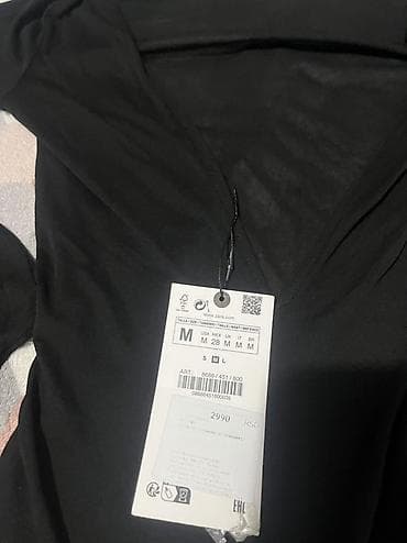 pantalone za plazu: Zara crna prozirna haljina za plažu - Model: duga maxi haljina od — 2