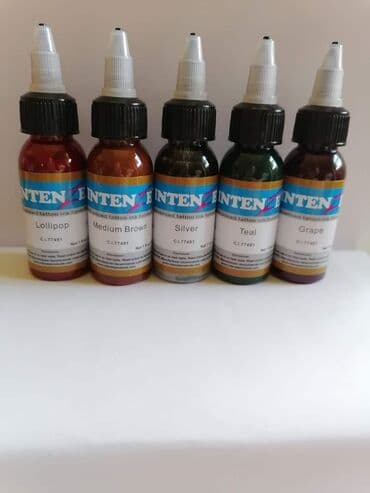 lilly sociva u boji: Intenze boje za tetoviranje Cena:1500din Pakovanje 30ml Rok trajanja — 5