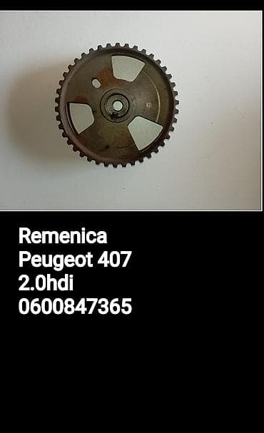 Remenica bregaste osovine za Peugeot 407 2.0 HDi. - Tip: remenica