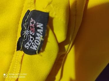 suskave pantalone: Pantalone sa elastinom, vrlicina S duzina 99, poluobim struka 36 — 6