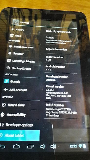 Video Games & Consoles: Tablet ZEEON X-72 Velicina: 7" OS Android 4.2 Jelly Bean Ekran — 4