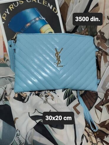 pandora slova privesci: Elegantna torbica, YSL — 1