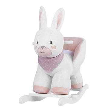 beli zenski kompleti: KIKKA BOO Plišana igračka Bunny sa klackalicom i sedištem (šifra — 1