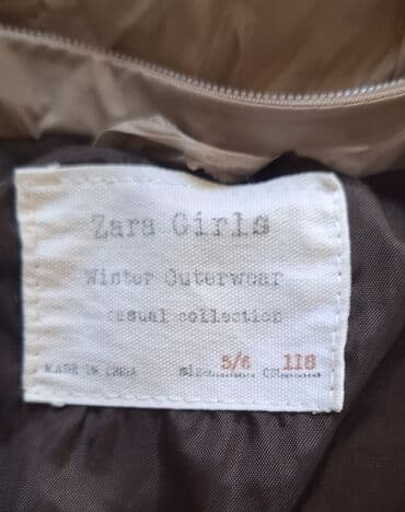 ski pantalone za punije: Zara, Puffer jacket, 116-122 — 4