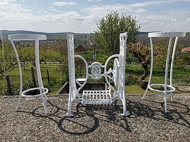 forma ideale kompjuterski sto: Kovano gvožđe set sto i stolice prelepo Vi dovršavate po svojoj — 2