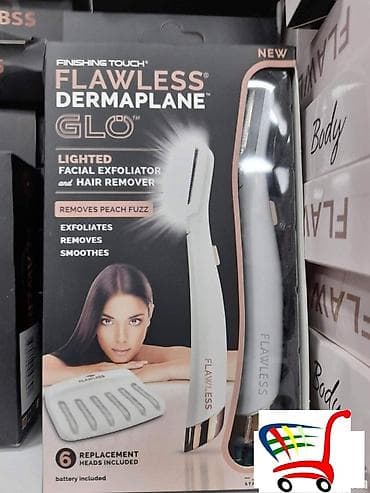 hands free za auto: Flawless Dermaplane Glo – osvetljeni aparat za piling lica i — 2