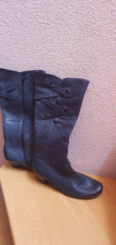 Slippers: High boots, 38 — 1