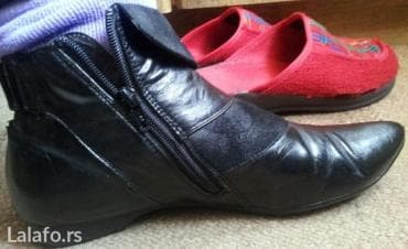 bež čizme od brušene kože: Ankle boots, 41 — 1