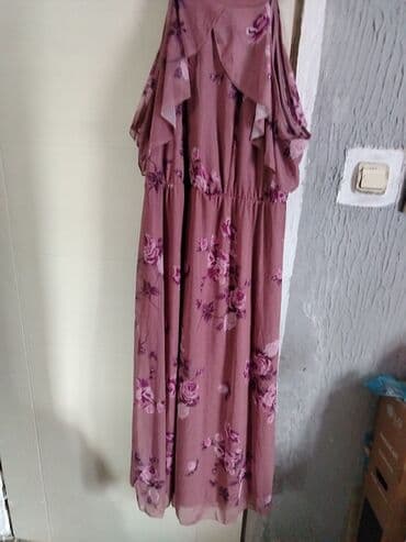haljine c a: 2XL (EU 44), color - Pink, Cocktail, Other sleeves — 2