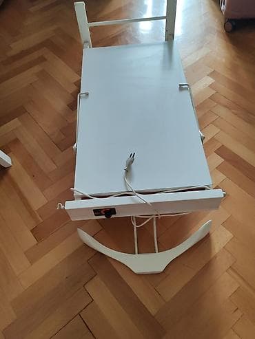 plinski frizider: Električna grejna podloga/stočić sa tajmerom - Metalna grejna ploča — 3