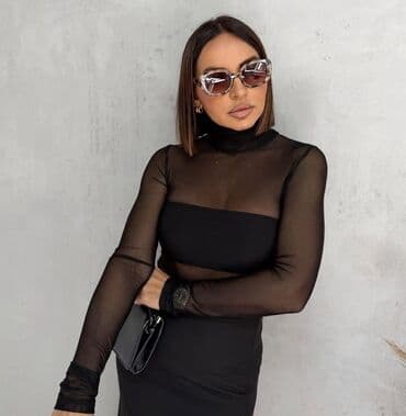 pull and bear obuca: S, Single-colored, color - Black — 2