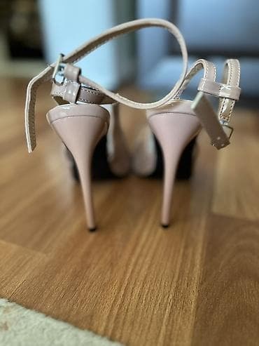 kozne pantalone cena: Elegantne ženske salonke na visoku štiklu - Model: špic cipele sa — 4