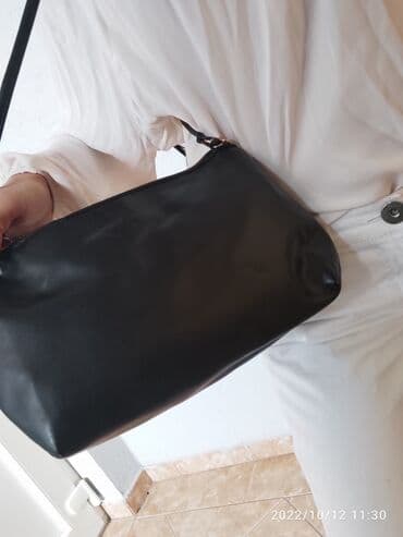 crne torbe za svaki dan: Torba za rame, H&M — 6