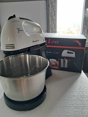 pekara za hleb kupujemprodajem: 💗💗💗2500 din SILVER LOVE – Moćan ručni mikser sa posudom! ✨ ✔ Model — 1