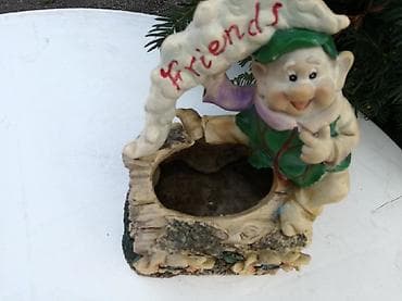 sanjalica 20: Patuljak ukrasna saksija 
Visina 27 cm
Sirina 13 cm
Duzina 20 cm — 4