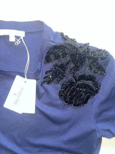 torbe sa sirokim kaisem: Cotton, color - Blue — 4