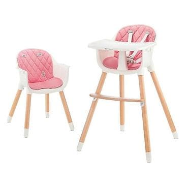 konstrukcija za kontejner: Kinderkraft stolica za hranjenje 2u1 SIENNA Pink – KKKSIENPNK Opis: - — 3