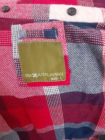 đubretarac jakna muška: Košulja Piazza Italia, bоја - Šareno — 2