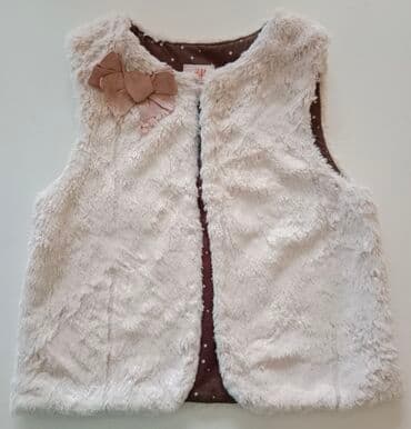 krzneni kaputi: H&M, Krzneni prsluk, 110-116 — 5
