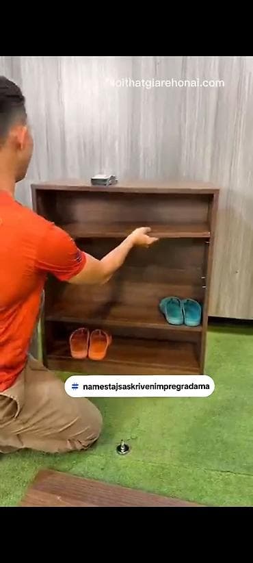 dexy co komode za bebe: -Cipelarnik sa skrivenim pregradama se se moze izraditi od materijala — 2