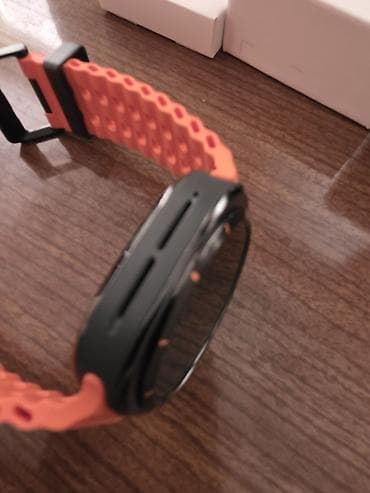 poedagar satovi cena: Samsung Galaxy Watch Ultra (47 mm) – narandžasti sportski kaiš - — 3