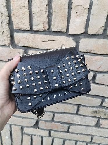 Travel suitcases and bags: Replay torba – kao nova - Model: mali crossbody/večernji format - — 4