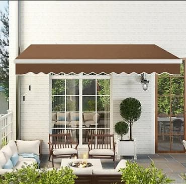 damski suncobrani: Tenda za terasu/balkon – ručno rasklopiva markiza - Tip: zidna — 6