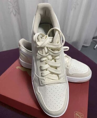 High boots: Puma, 41, color - Beige — 1