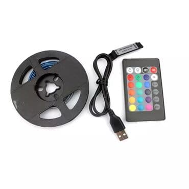 Audio tehnika: Led rgb traka za pozadinsko(ambijentalno) osvetljenje tv-a. Pakovanje — 3