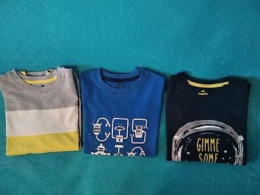 Lupilu 3 majice za decake Veličina 110-116 cm Ocuvane bez ostecenja na lalafo.rs Lupilu 3 majice za decake Veličina 110-116 cm Ocuvane bez ostecenja