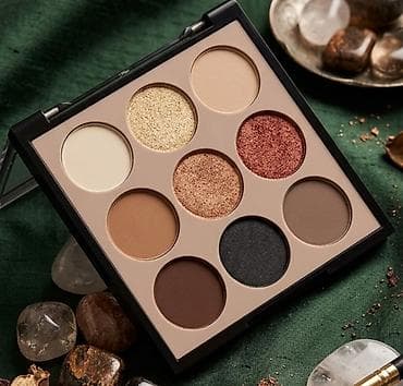 feedback kaputi: Paleta senki za oči – 9 nijansi u toplim zemljanim tonovima - — 1