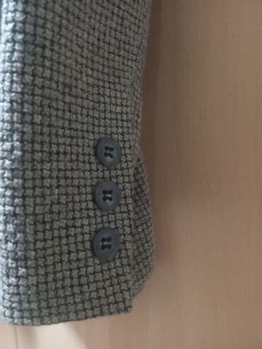 tech fleece 1:1: Suit jacket, XL (EU 54), color - Grey, Wool — 2