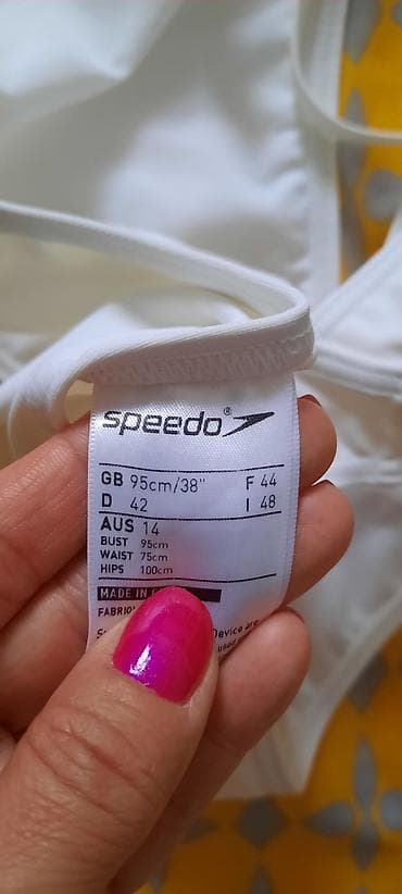 zenski kostimi: SPEEDO jednodelni kupaći, potpuno nov, nikada nije nošen, materijal — 3