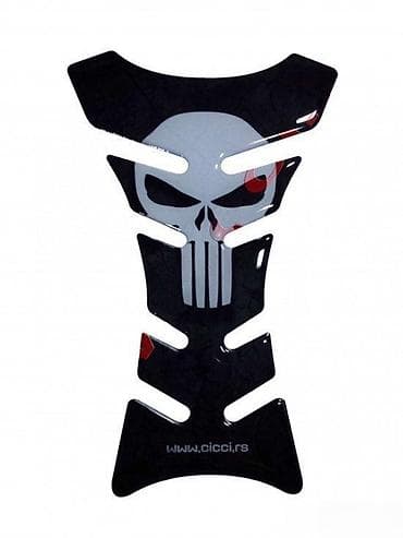 PUNISHER - tank pad - 591 📌 Opis: Samolepljivi protektor za rezervoar