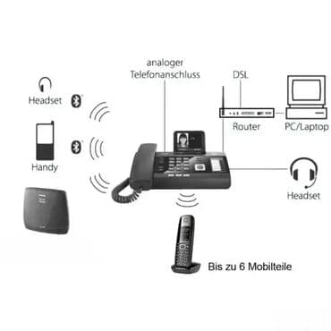ps3 slim cena: *** SUPER AKCIJA *** 1899 Telefonski aparat Gigaset DL500A; Bluetooth — 3