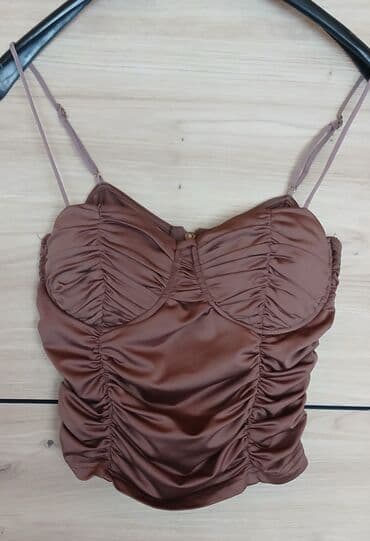 M, Poliester, Jednobojni, bоја - Braon na lalafo.rs M, Poliester, Jednobojni, bоја - Braon